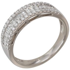 Ring 950 Platin Diamanten
