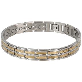 Tesla Vita Magnetarmband Edelstahl, ca. 68, 0 g
