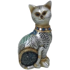 Dekofigur Katze sitzend