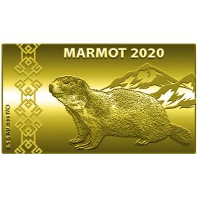 Swiss Goldbar Murmeltier 2020
