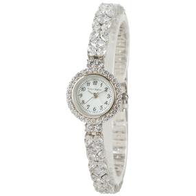 Damenuhr 925 Sterling Silber Zirkonia