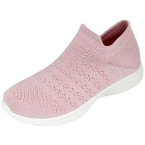 SNEAKERS FREIZEITSCHUHE DAMENSCHUHE DESIGNER NEU Gr 37 Weiß Rosa 1922