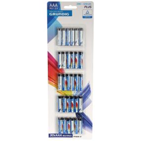 30x Batterie AAA R03