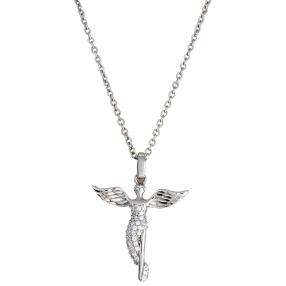 Anhänger Schutzengel+Kette 925 Sterling Silber