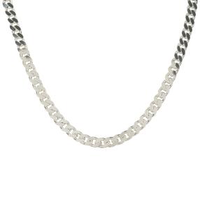 Panzerkette 925 Sterling Silber, ca. 60 cm