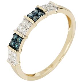 Ring 585 Gelbgold Diamanten