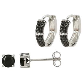 Set 2-teilig 925 Sterling Silber Spinell