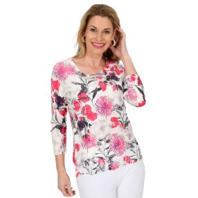 TRENDS by J. Leibfried Shirt, Spitze multicolor