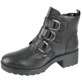 cafe moda Damenlederstiefeletten