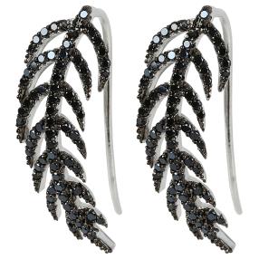 Ohrhänger 925 Sterling Silber Spinell