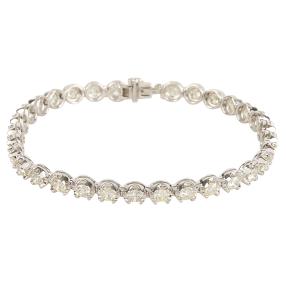 Armband 750 Weißgold Brillanten min. 6ct.