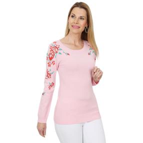 TRENDS by J. Leibfried Damen-Pullover rosé