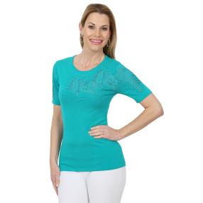 TRENDS by J. Leibfried Damen-Pullover smaragd