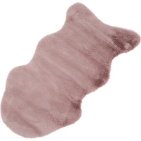 Fellimitat Hase rosa 50x90cm