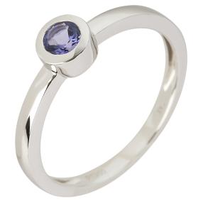 Ring 950 Platin AAAA Tansanit