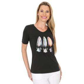 FASHION NEWS Damen-Shirt schwarz