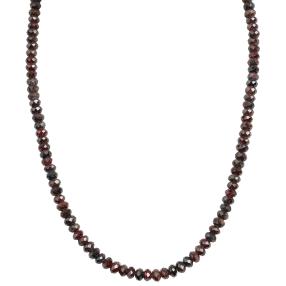 Collier Granat, ca. 47+5 cm