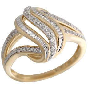 Ring 585 Gelbgold Diamanten