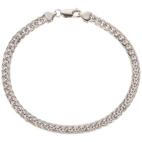 Spiga-Armband 950 Platin, ca. 21 cm
