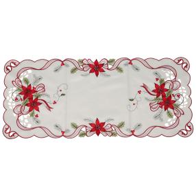 Tischläufer Weihnachtsstern 40x90cm