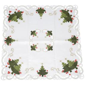 Mitteldecke Weihnachtsbaum 85x85cm