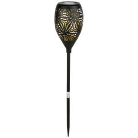 LED-Gartenstecker schwarz