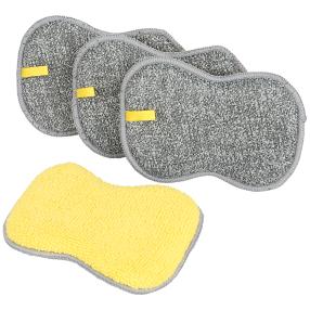 WOHNEN & GENIESSEN Küchenschwamm 4er Set