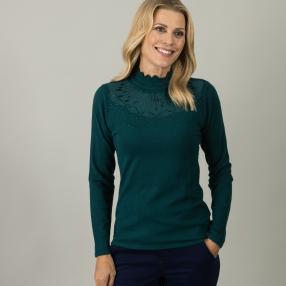 TRENDS by J. Leibfried Damen-Pullover, tanne