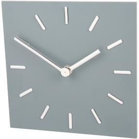 Atlanta Designerwanduhr, Quarzwerk, grau