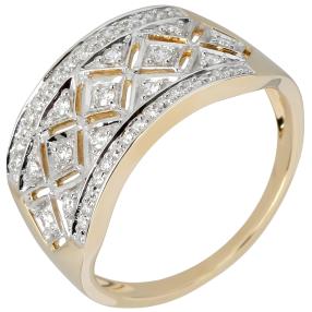 Ring 585 Gelbgold Brillanten ca. 0,25ct.
