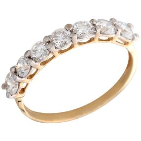 Ring 585 Gelbgold Artic Brillanten