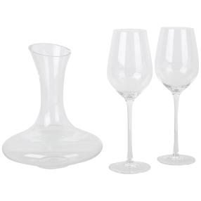 Set Weingläser & Weinkaraffe