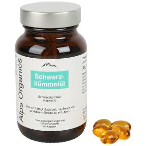 Alps Organics Schwarzkümmel-Öl 60 Kapseln