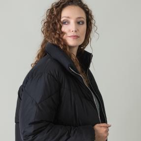 Z-ONE Damen Steppjacke schwarz