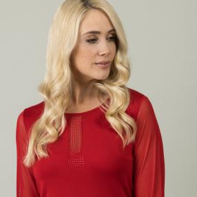 TRENDS by J. Leibfried Damen-Shirt, rot