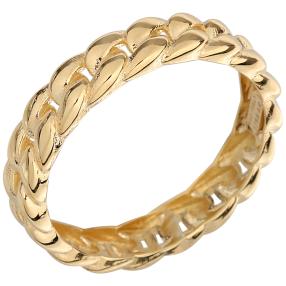Panzerring 585 Gelbgold