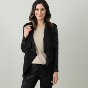 mocca by Jutta Leibfried Jacke, schwarz