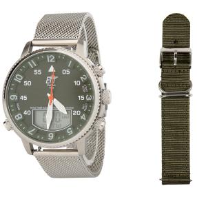 ETT Funk-Solar Herrenuhr "Adventure", Wechselband