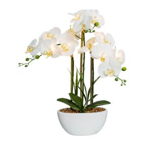 LED-Orchidee weiß 60cm