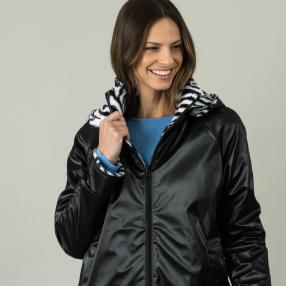 TRENDS by J. Leibfried Wende-Jacke, schwarz