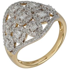 Ring 585 Gelbgold Diamanten