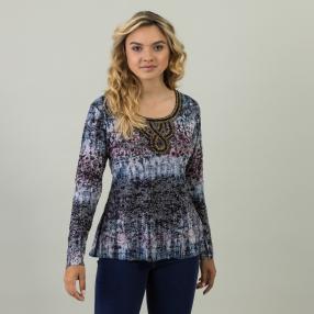 FASHION NEWS Tunika-Shirt multicolor