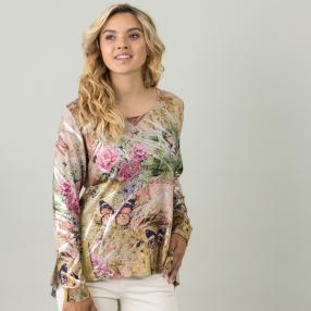 FASHION NEWS Lagenlook-Shirt multicolor