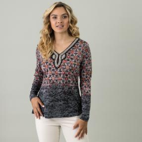 FASHION NEWS Tunika-Shirt multicolor