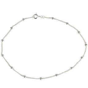 Fußkette 925 Sterling Silber ca. 27cm