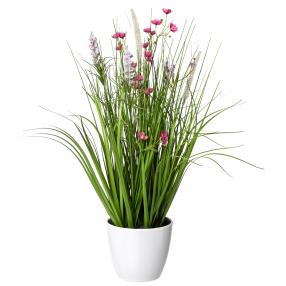 Blüten-Gras-Mix 46 cm, rosa