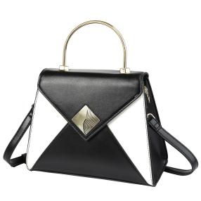 BAGS by CG Henkeltasche schwarz/weiß