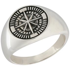 Ring Kompass 950 Silber