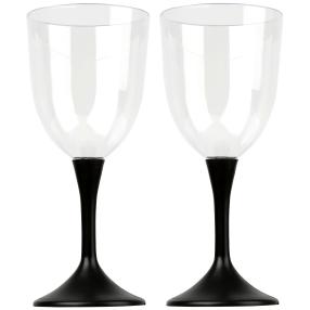 LED Weinglas, 2er Set