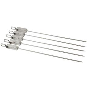 Genius® Grill-Spieße 5-tlg, silber
